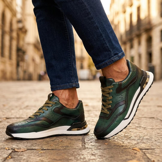 ZP04 - Sneakers in Pelle Multicolore