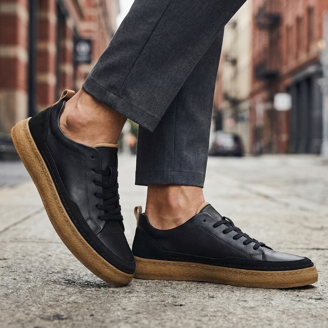 ZP02 - Sneakers in Pelle Cucite a Mano