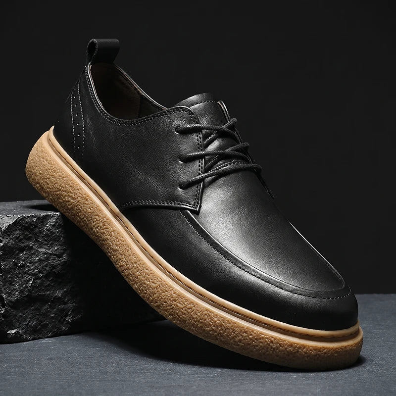 ZP15 - Scarpe da ginnastica in pelle bicolore