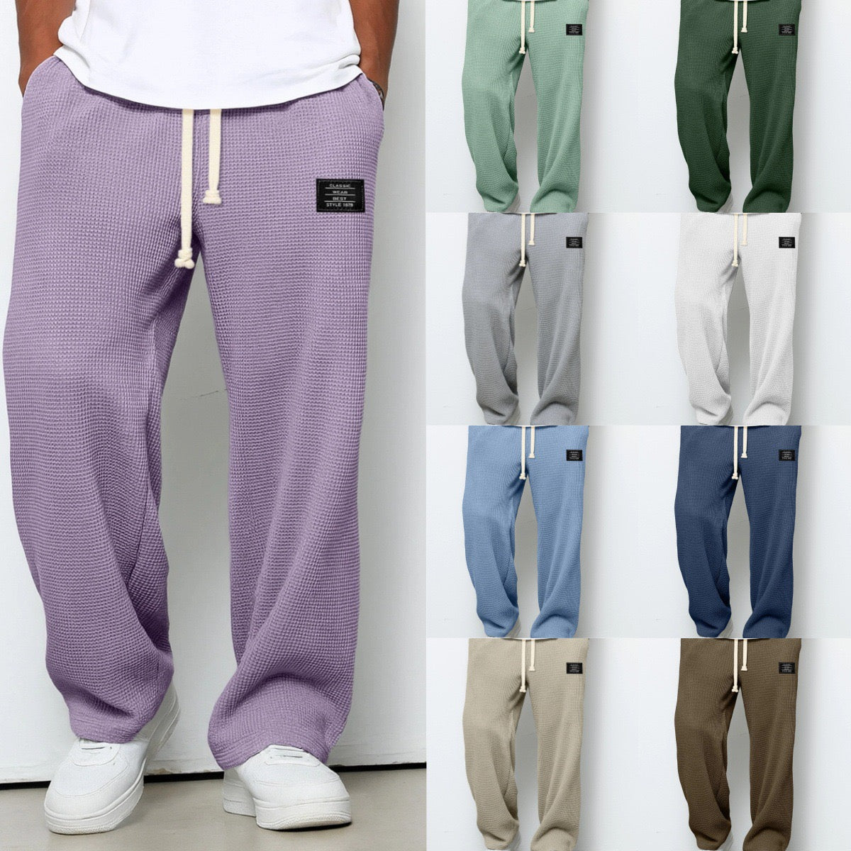 Lorenzo - Pantaloni larghi eleganti