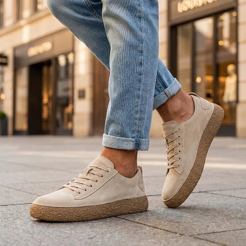 ZP17 - Sneakers in camoscio vintage
