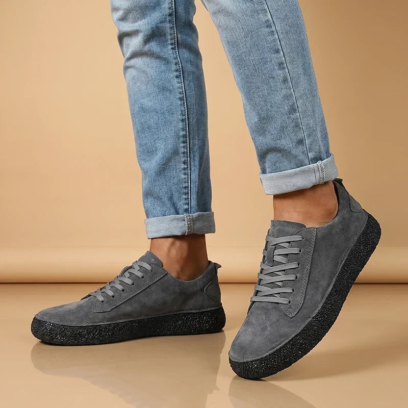 ZP17 - Sneakers in camoscio vintage