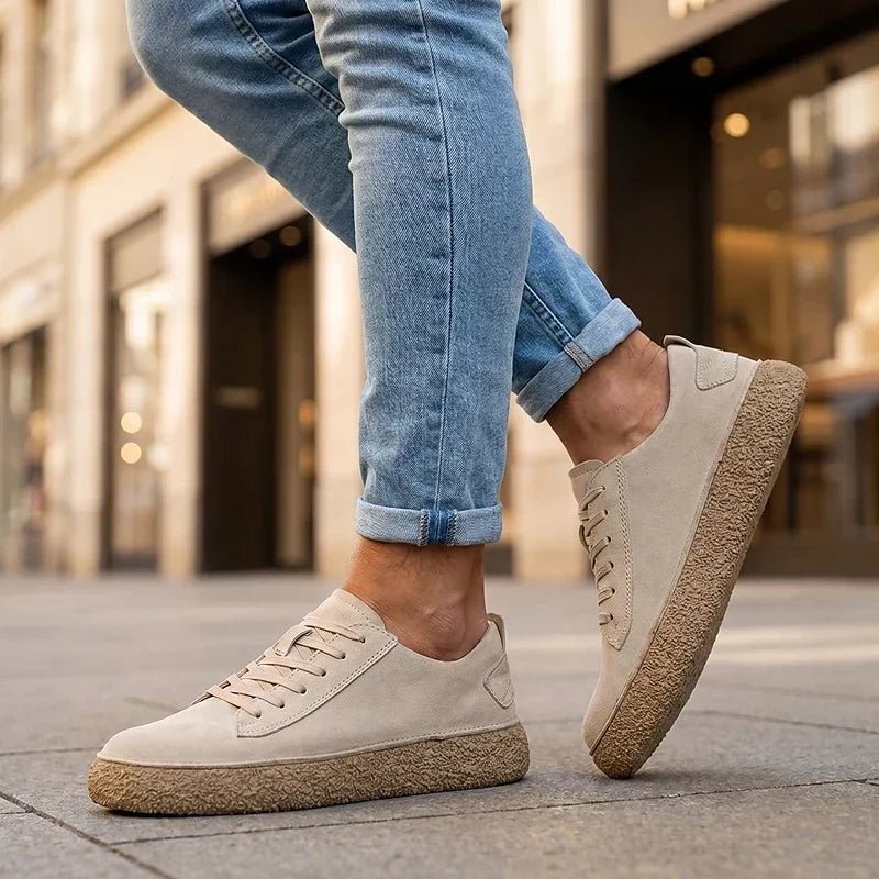 ZP17 - Sneakers in camoscio vintage
