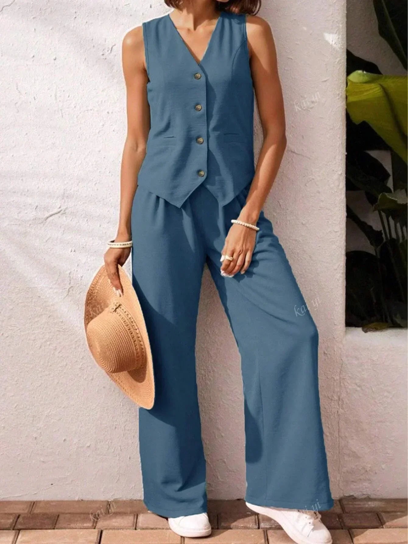Sofía | Set gilet + pantaloni in regalo