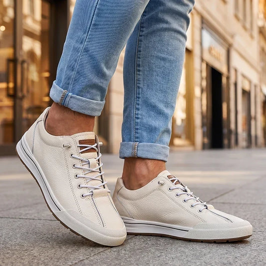 ZP16 - Scarpe da ginnastica in pelle contemporanea