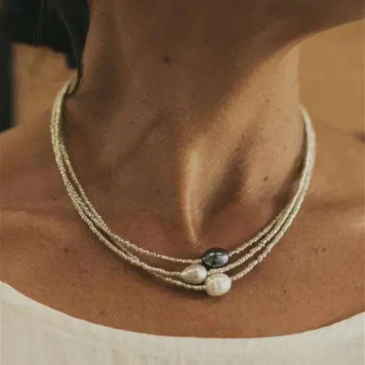 Petra - Collana di Perle in Stile Vintage