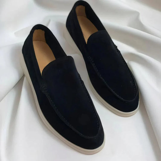 Riccardo - Eleganti Mocassini in Camoscio