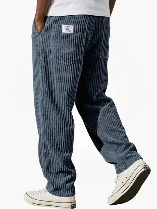 Fletcher - Pantaloni Classici in Velluto a Coste e Comodi