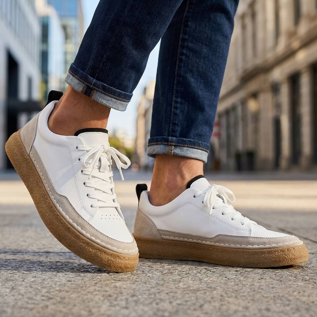ZP02 - Sneakers in Pelle Cucite a Mano