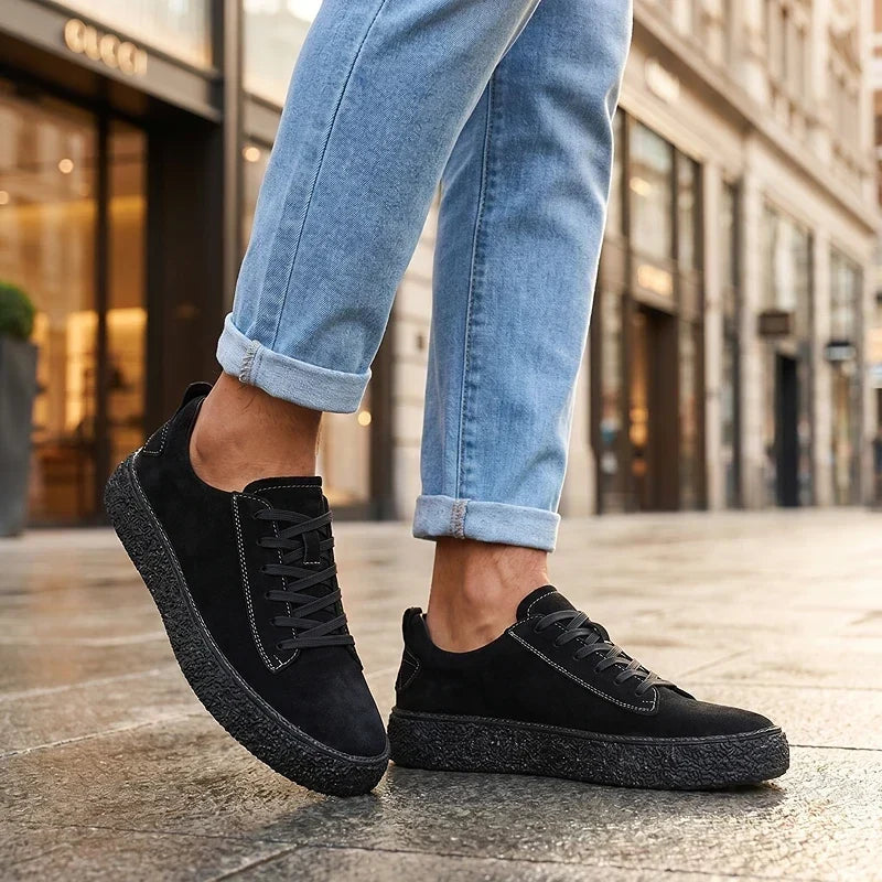 ZP17 - Sneakers in camoscio vintage