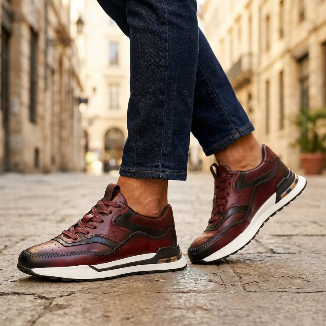 ZP04 - Sneakers in pelle multicolore