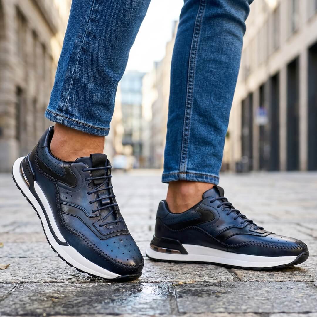ZP04 - Sneakers in pelle multicolore