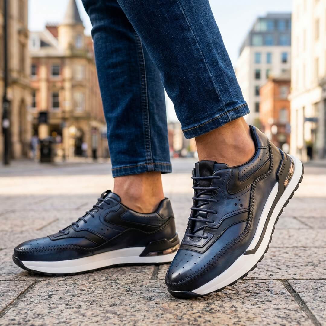 ZP04 - Sneakers in pelle multicolore
