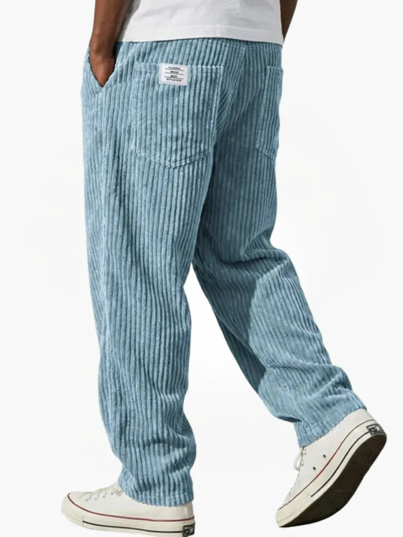 Fletcher - Pantaloni Classici in Velluto a Coste e Comodi
