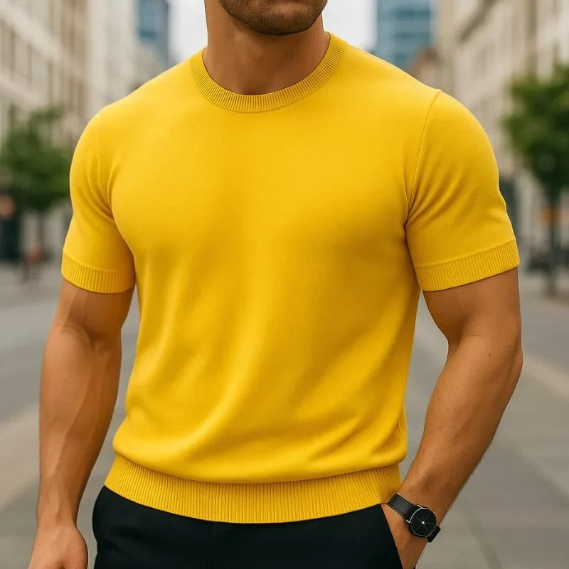 Jacopo - Maglietta Elegante in Stile Italiano
