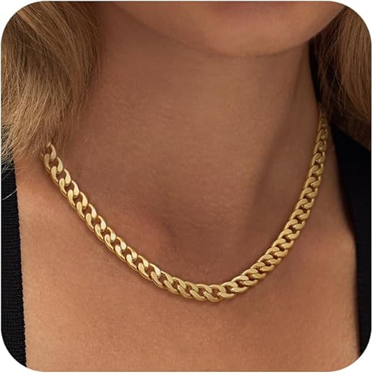 Leonor - Collana Chunky con Maglie Cubane