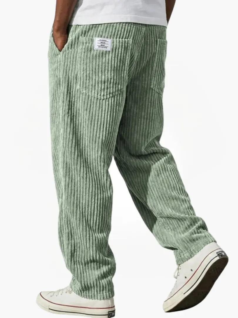 Fletcher - Pantaloni Classici in Velluto a Coste e Comodi