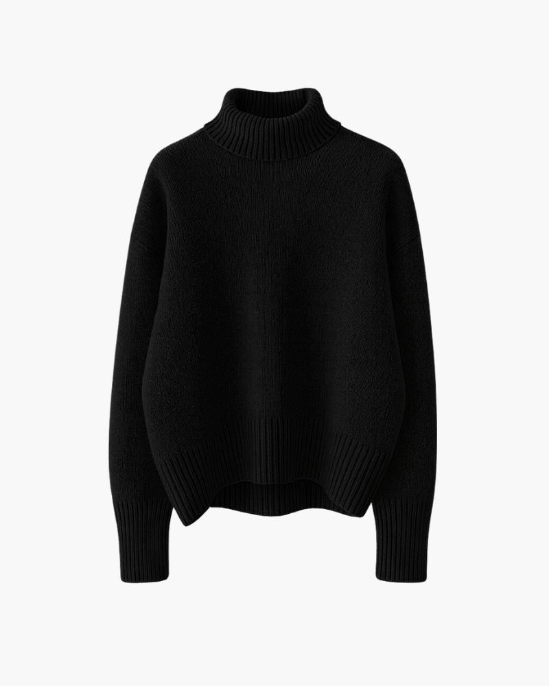 Maglione morbido a collo alto | Valentina Montes