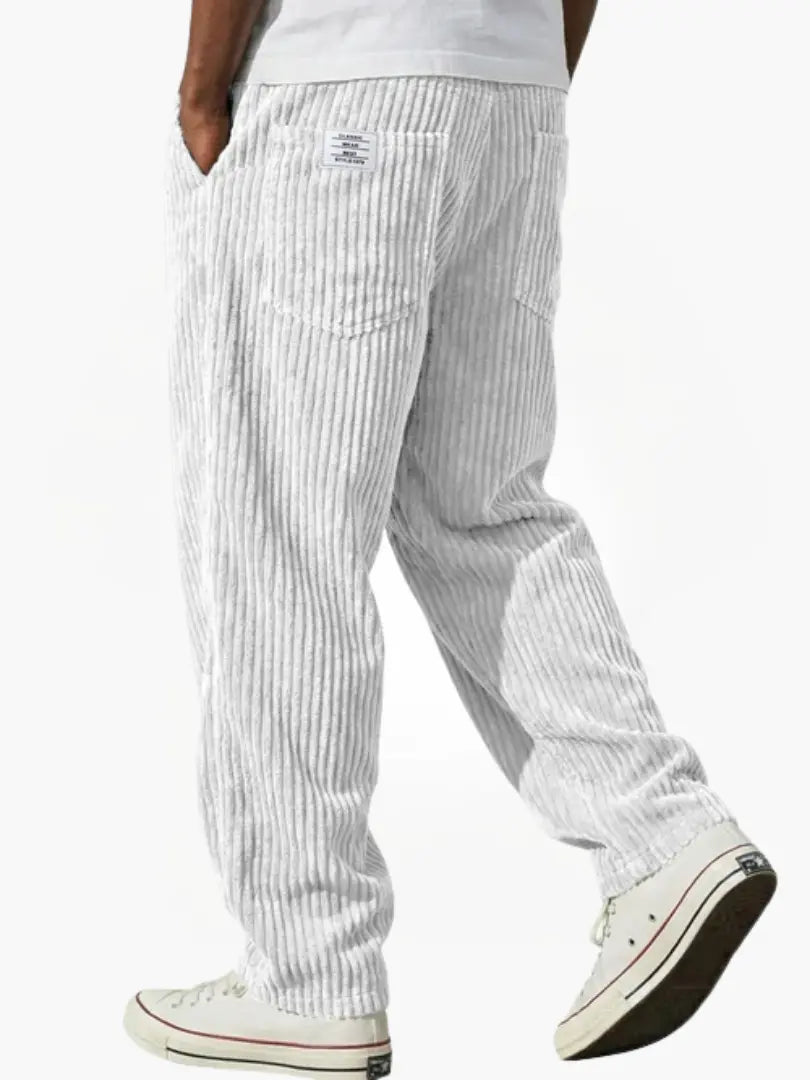 Fletcher - Pantaloni Classici in Velluto a Coste e Comodi