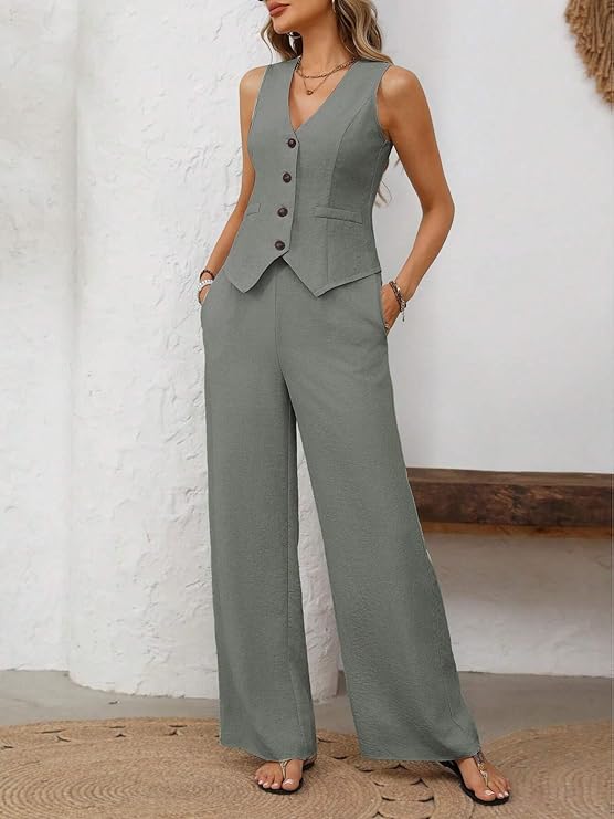 Sofía | Set gilet + pantaloni in regalo