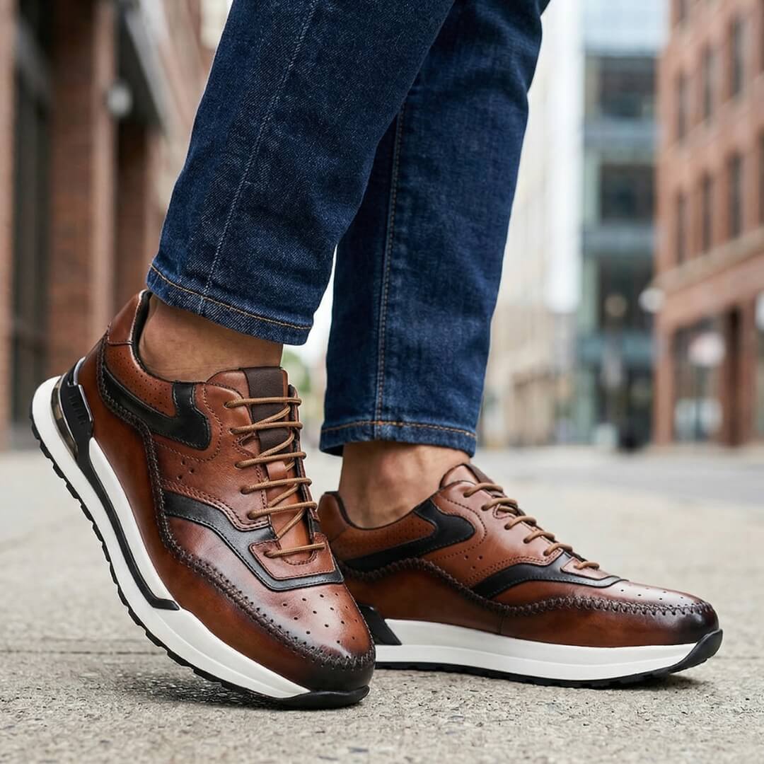 ZP04 - Sneakers in pelle multicolore