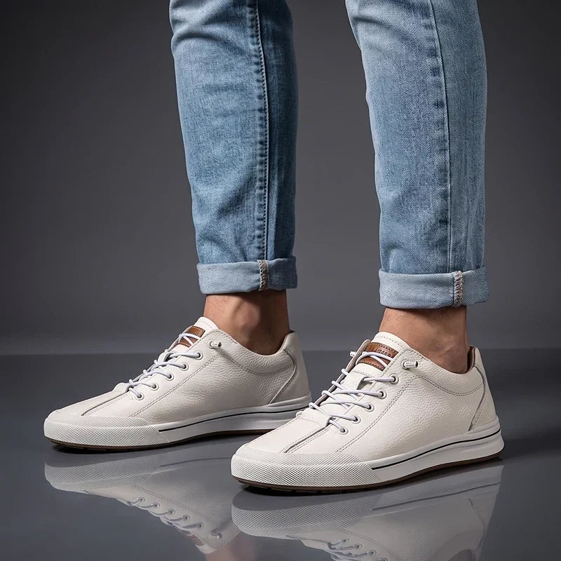 ZP16 - Scarpe da ginnastica in pelle contemporanea