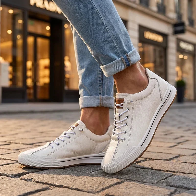 ZP16 - Scarpe da ginnastica in pelle contemporanea