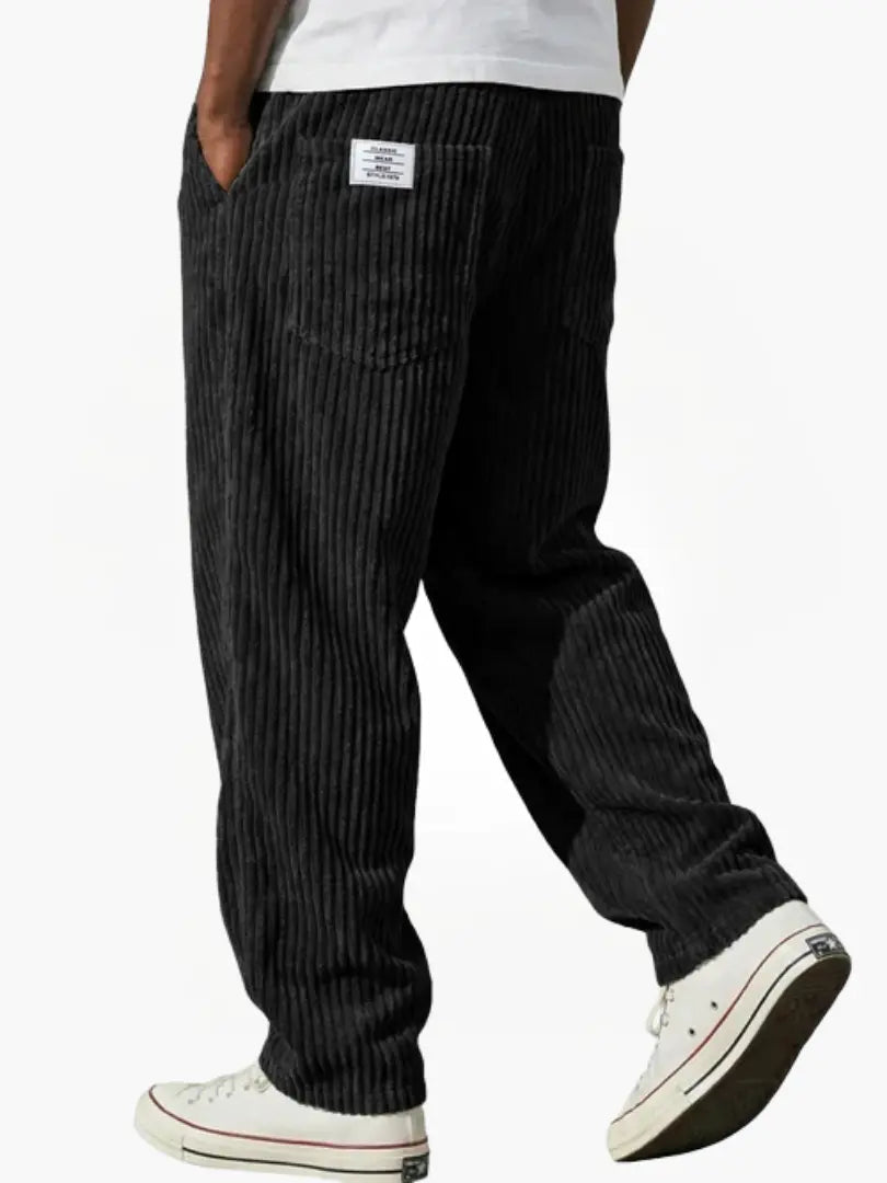 Fletcher - Pantaloni Classici in Velluto a Coste e Comodi