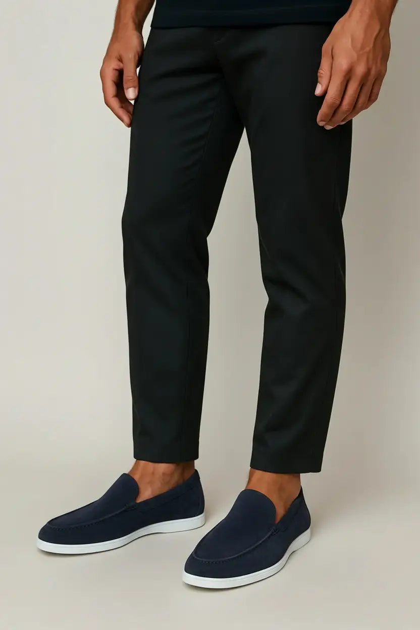 Riccardo - Eleganti Mocassini in Camoscio