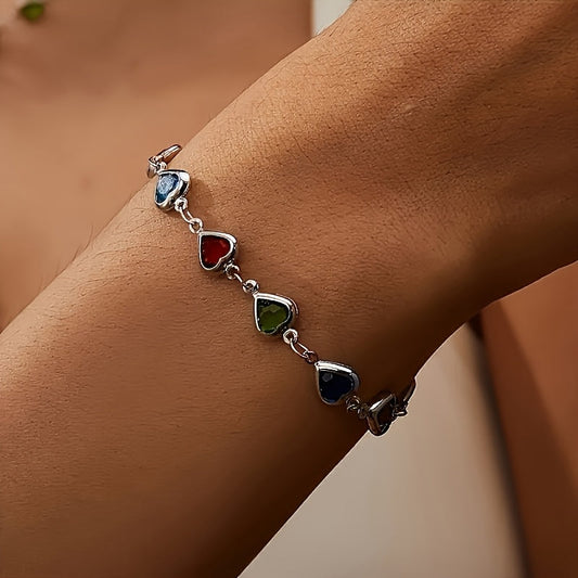 Concepción - Bracciale Unico a Forma di Cuore
