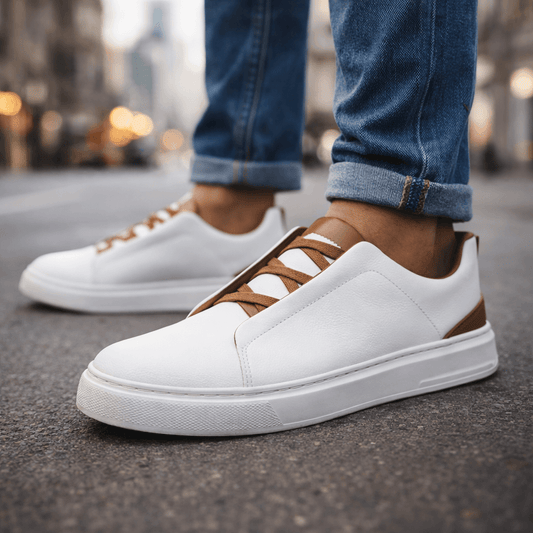 ZP11 - Scarpe da ginnastica in pelle urbane