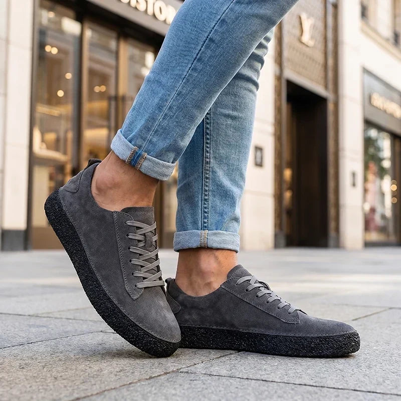 ZP17 - Sneakers in camoscio vintage