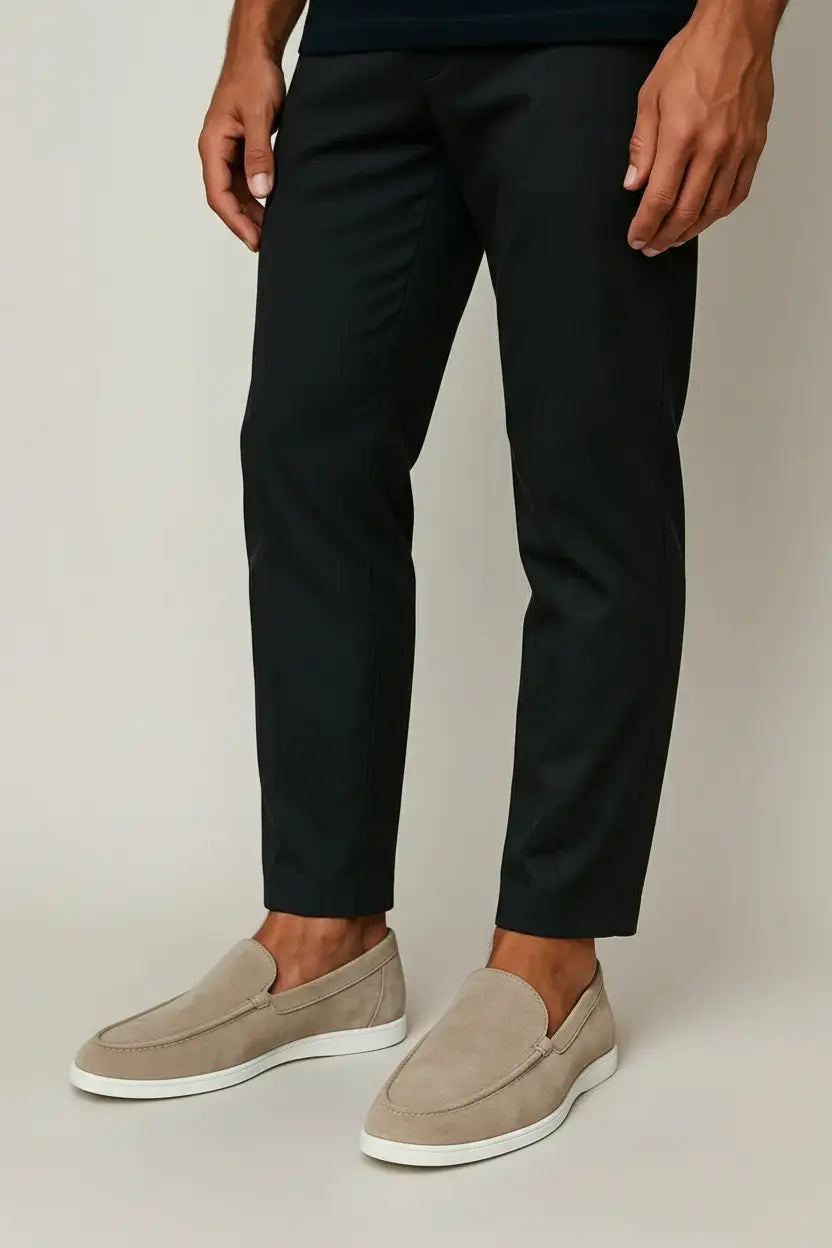 Riccardo - Eleganti Mocassini in Camoscio