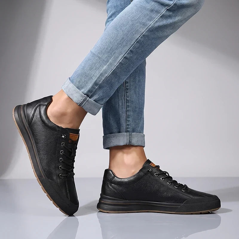 ZP16 - Scarpe da ginnastica in pelle contemporanea
