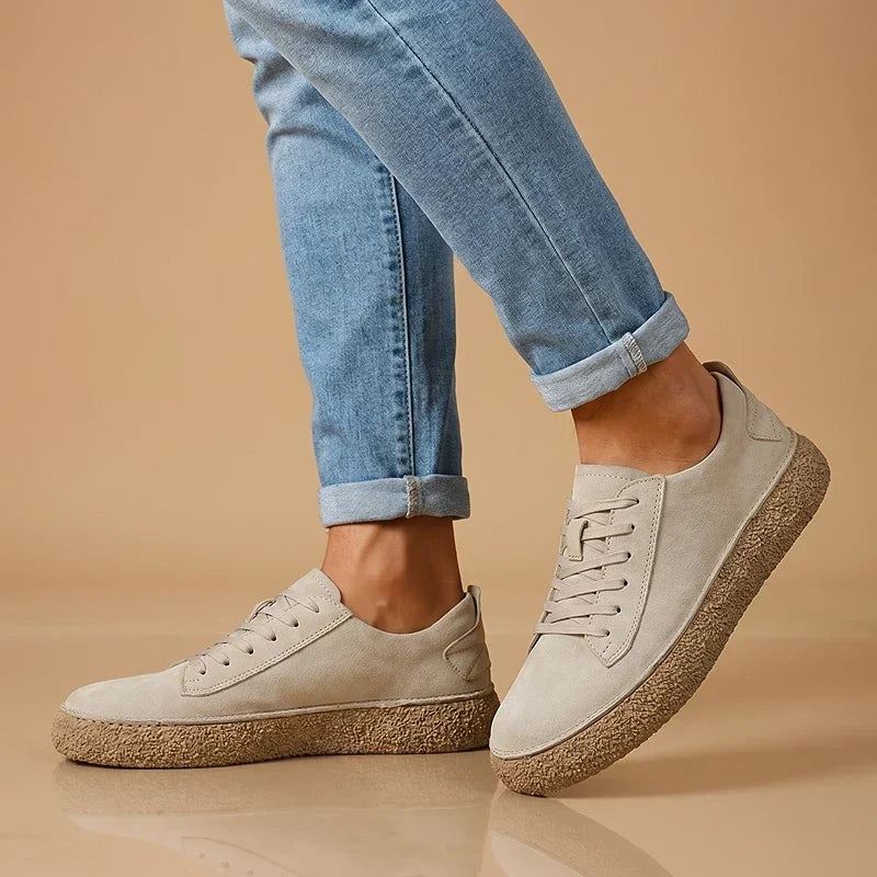 ZP17 - Sneakers in camoscio vintage
