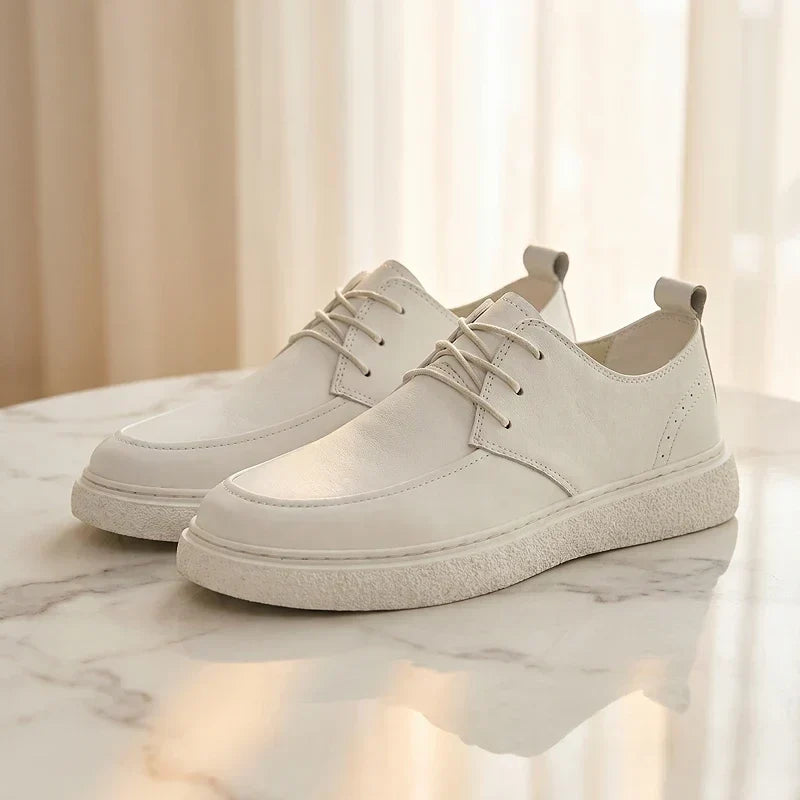 ZP15 - Scarpe da ginnastica in pelle bicolore