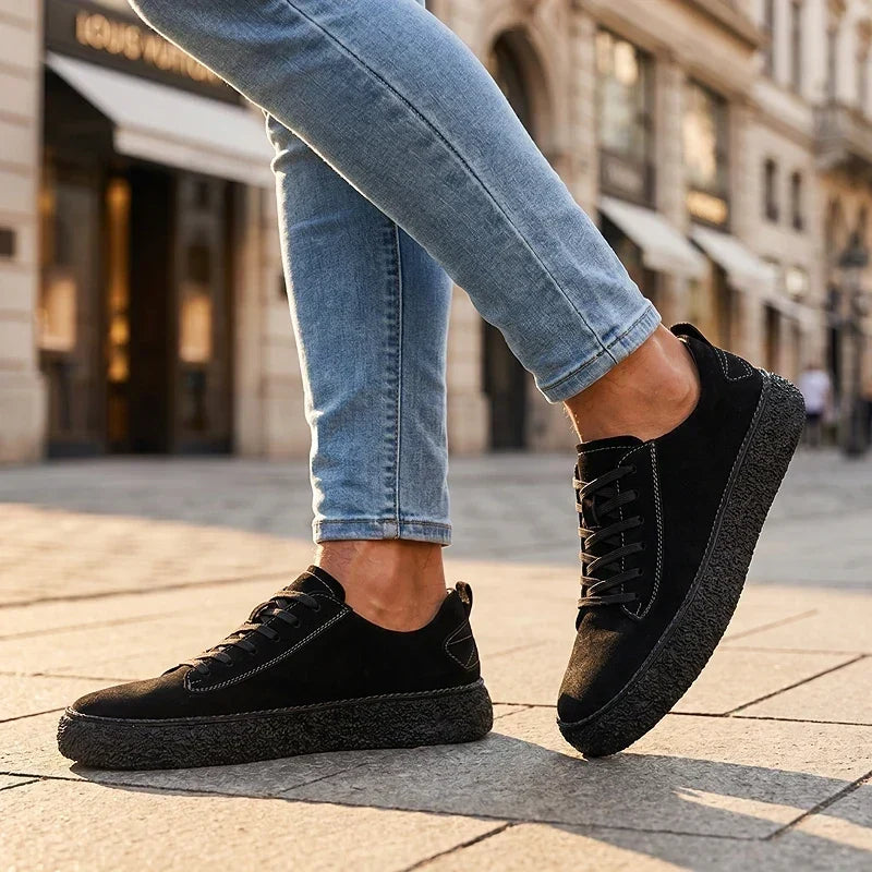 ZP17 - Sneakers in camoscio vintage