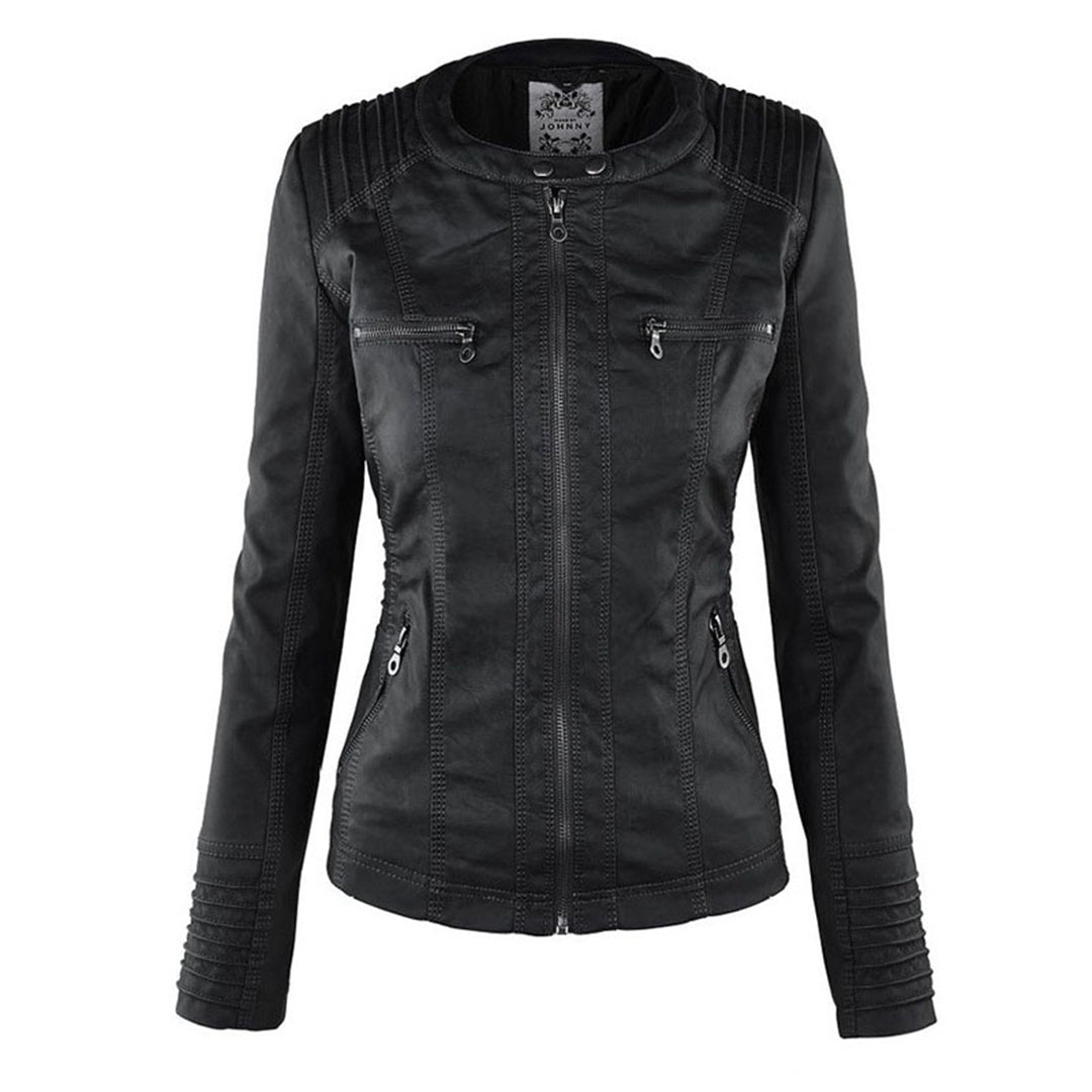Benedetta - Giacca in Pelle Robusta ed Elegante