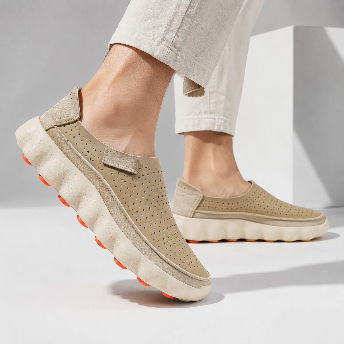 Leonardo - Mocassini Slip-On Comfort