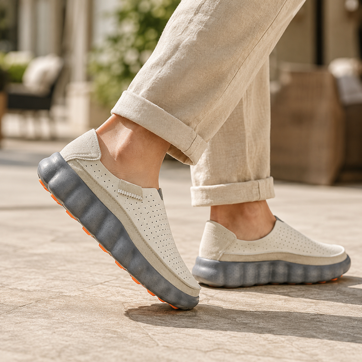 Leonardo - Mocassini Slip-On Comfort