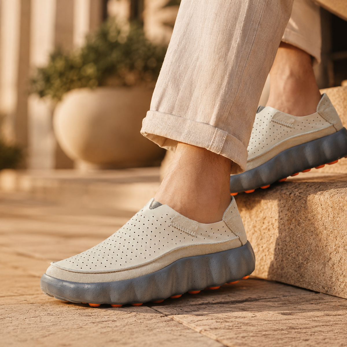Leonardo - Mocassini Slip-On Comfort