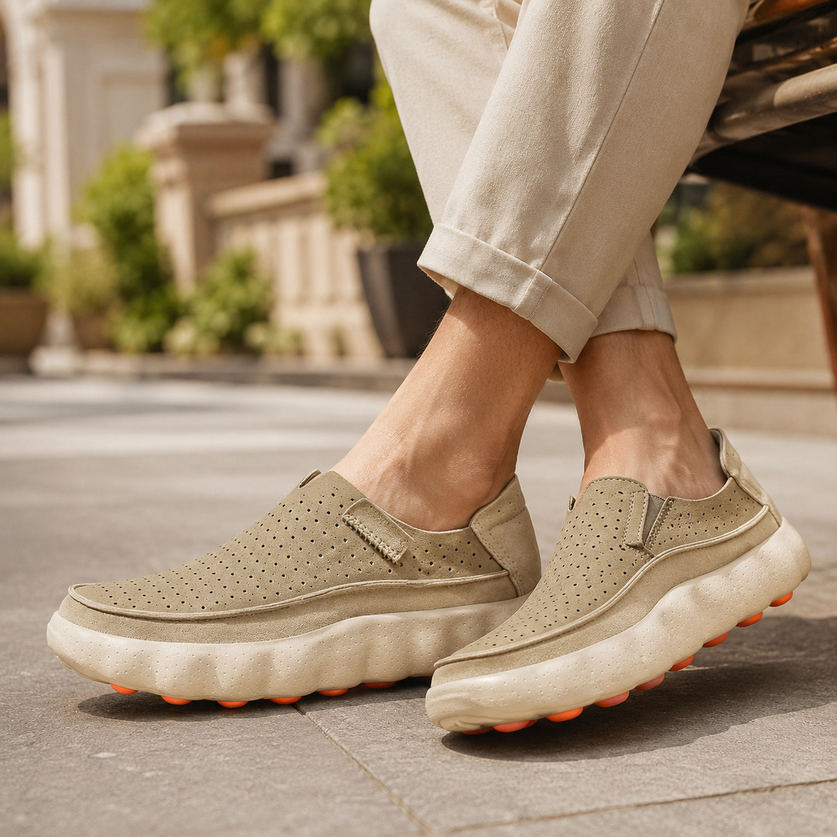 Leonardo - Mocassini Slip-On Comfort