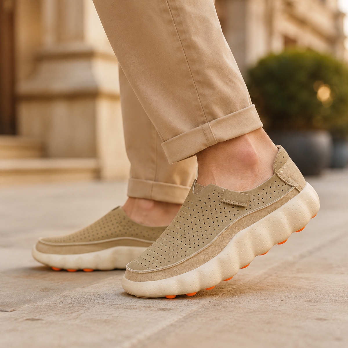 Leonardo - Mocassini Slip-On Comfort