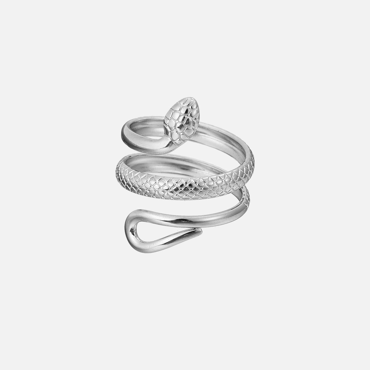 Anello con motivo a serpente (regolabile)