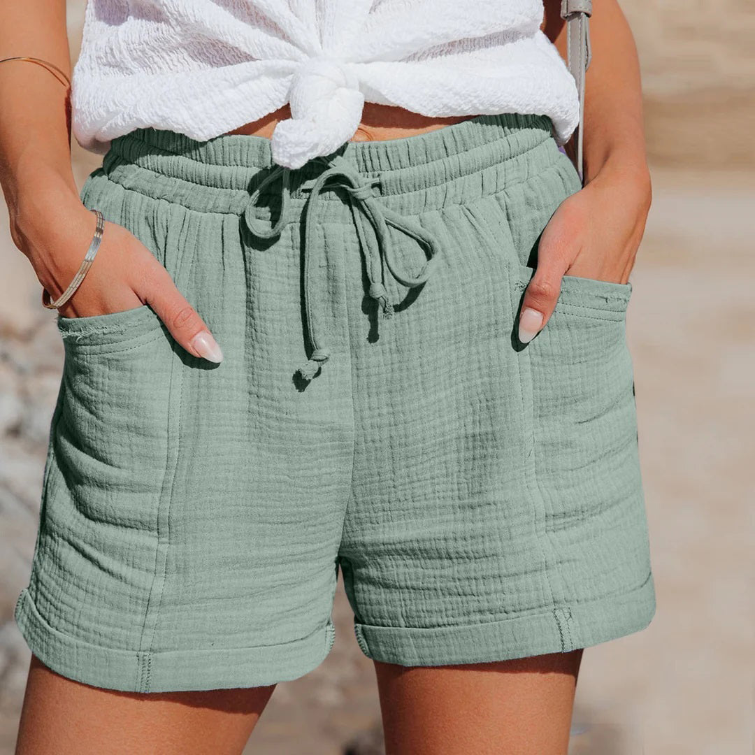 Mar - Pantaloni corti comodi con tasche