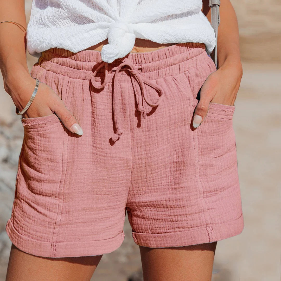Mar - Pantaloni corti comodi con tasche
