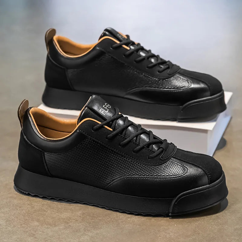ZP05 - Scarpe da ginnastica in pelle casual