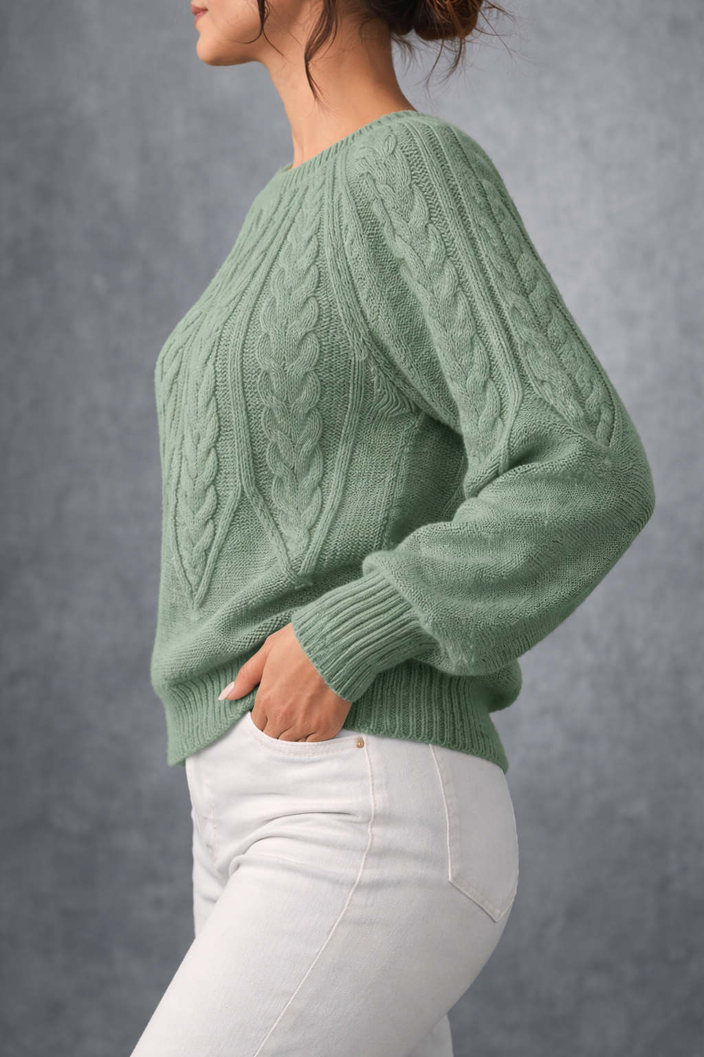 Louisa | Maglione all'uncinetto