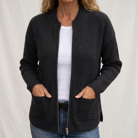 Serena - Cardigan da Donna Caldo con Tasche Profonde