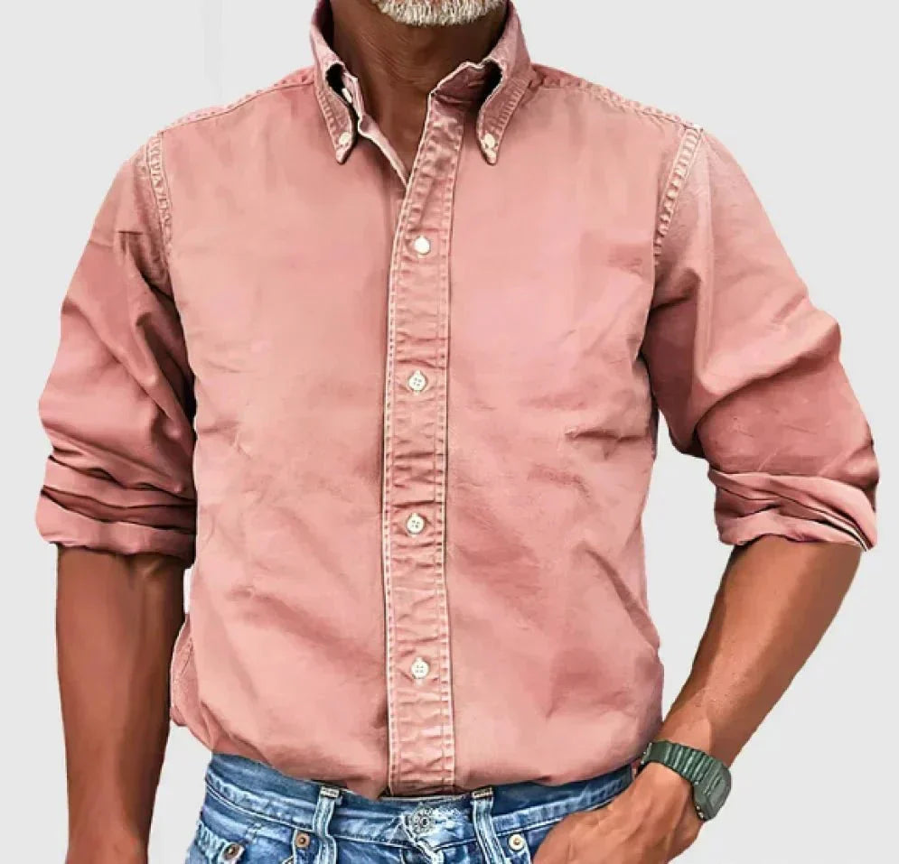 Andrés | Camicia Classica a Collo Alto
